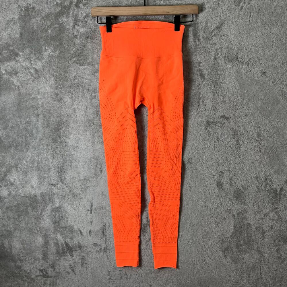 Free People Movement Ecology Leggings Orange Mango Size Small Athleisure